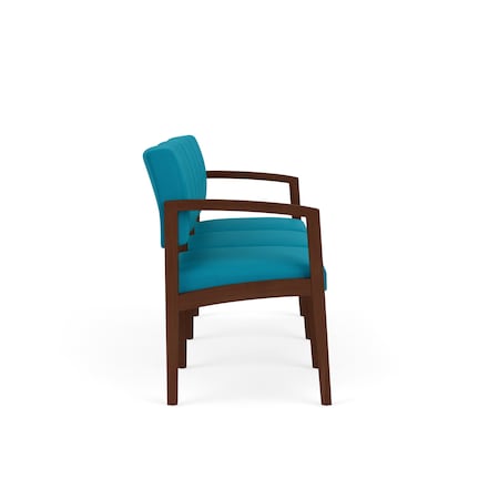 Lesro 3 Seat Tandem Seating W/ No Center Arms, 65 in W 26 in L 31.5 in H, Lenox Series LW3101
